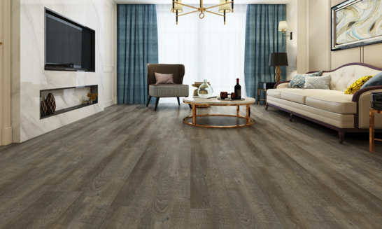 Luxury Vinyl Plank Flooring - Moab - Greystone